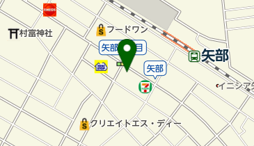 ジュークヘアーの地図画像