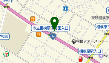 つじ理容室の地図画像