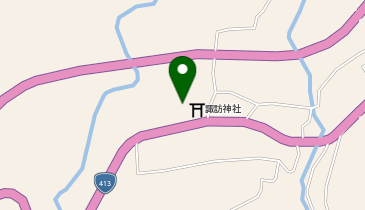 山崎理髪店の地図画像