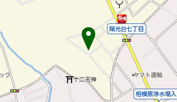 陽光台霊園の地図画像