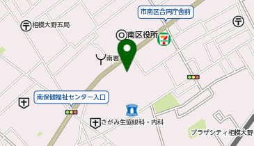 神奈川県出先機関 高相合同庁舎 県民の声相談室の地図画像