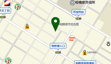 相模原市役所 教育局 総合学習センター 学習支援班の地図画像