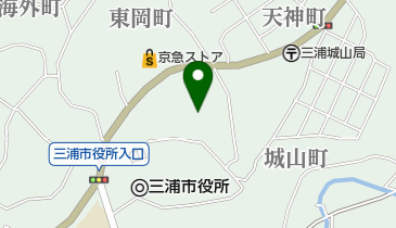 日本基督教団三崎教会の地図画像