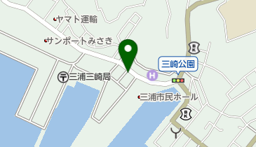 三崎石油株式会社の地図画像