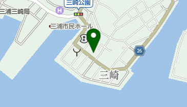 昭和礦油三崎支店の地図画像
