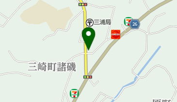 クサマ美容室の地図画像