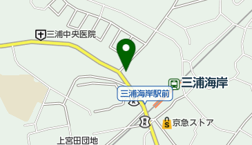 美容室ベイリーフの地図画像