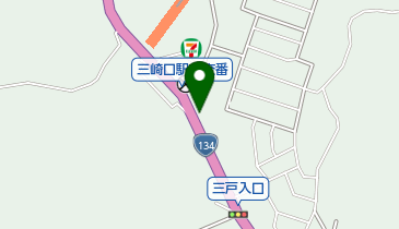 田中理容店の地図画像