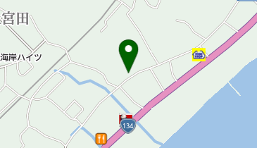 原理容店の地図画像