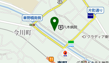はんこ広場秦野店の地図画像