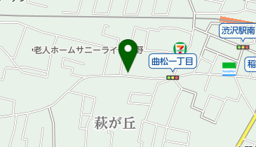 株式会社渋沢造園の地図画像