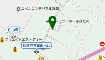有限会社北神製作所の地図画像