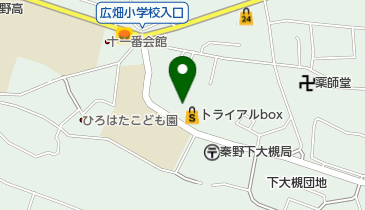 美容室浩介の地図画像