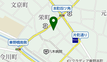 カトリック秦野教会の地図画像