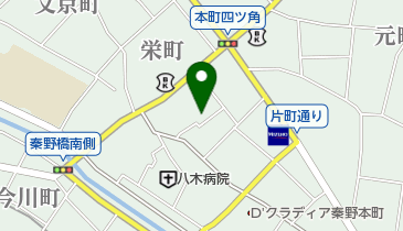 秦野聖ルカ教会の地図画像