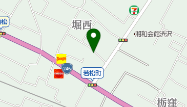 オッペン化粧品秦野営業所の地図画像