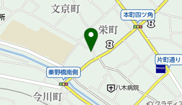 メナード化粧品秦野栄町代行店の地図画像