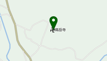 高岳寺の地図画像