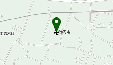 浄圓寺の地図画像