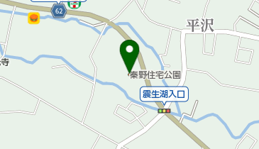 積水ハウス株式会社秦野展示場の地図画像