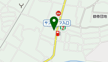 朝日新聞鶴巻専売所の地図画像