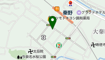 スポーツショップ21秦野店の地図画像