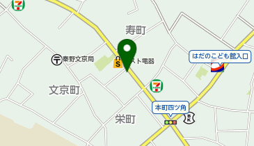 込山接骨院の地図画像