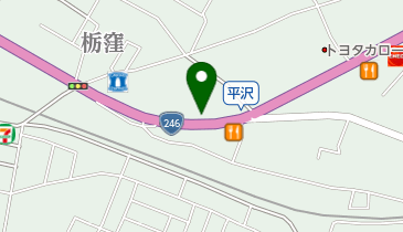 ピザーラ秦野西店の地図画像