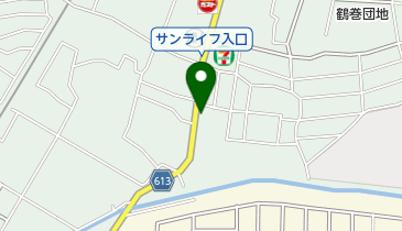 タカハシ塗料店の地図画像