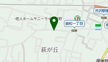 エース美容室の地図画像