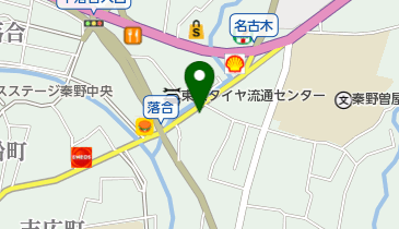 タカハシ理容館の地図画像