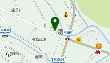 まこと理容室の地図画像