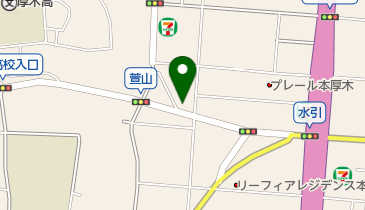 厚木カワサキ販売の地図画像