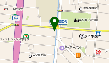 イーオン本厚木校の地図画像