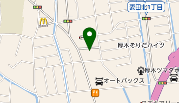 厚木ゼミナール 妻田校の地図画像