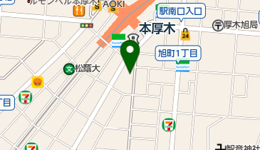 きものレディ着付学院本厚木校の地図画像