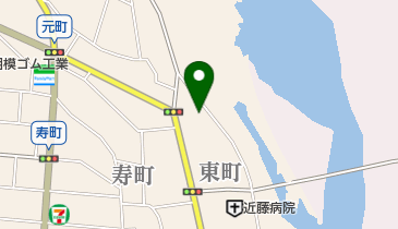 角天内山酒店の地図画像