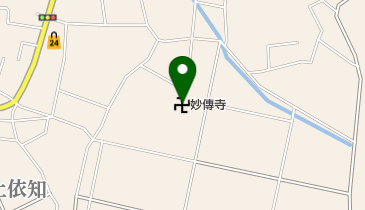 妙伝寺の地図画像