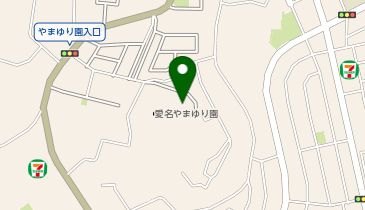 かながわ共同会愛名やまゆり園の地図画像