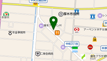 大和証券株式会社厚木支店の地図画像