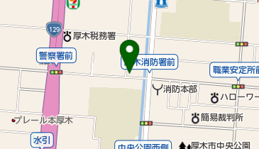 産経新聞 本厚木専売所の地図画像