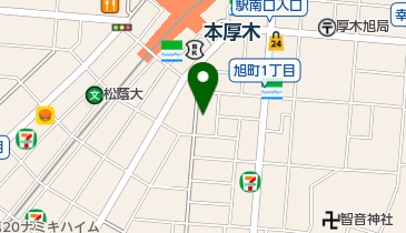 ラジェ(LAGE)厚木店の地図画像