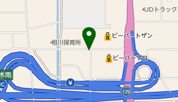 三甲リース株式会社厚木センターの地図画像