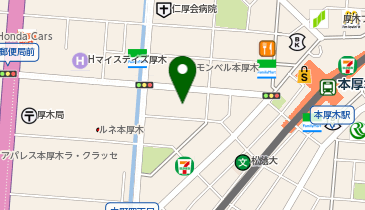 AIG損害保険株式会社厚木支店の地図画像