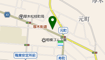 理容いのうえの地図画像