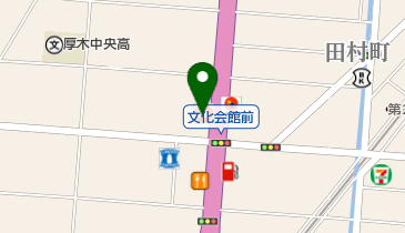 ガスト 厚木恩名店の地図画像
