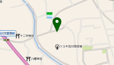 厚木市役所 及川球技場の地図画像