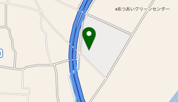 厚木市役所 環境センターの地図画像