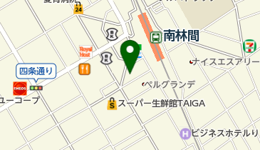 松代印刷株式会社の地図画像