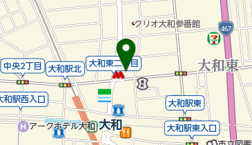 有限会社大和印刷所の地図画像